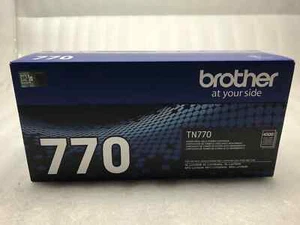Brother Original TN770 Mono-Laser-Tonerkassette mit super hoher Reichweite NEU VERSIEGELT - Bild 1 von 4