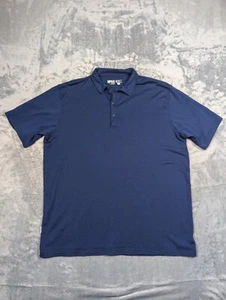 Minus 33 Merinowolle Kurzarm Poloshirt Herren Gr. 2XL Blau - Bild 1 von 6