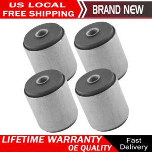 Crown Set of 4 Front & Rear Leaf Spring Bushings for 1984-2001 Jeep Cherokee - Picture 1 of 5