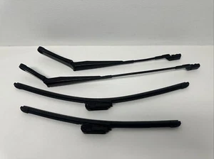 2019-2021 VOLKSWAGEN JETTA FRONT LEFT & RIGHT WIPER WASHER ARM W/ BLADE SET OEM - Picture 1 of 15