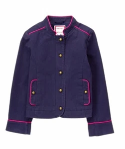NWT GYMBOREE READY JET GO NAVY BLUE MAJORETTE JACKET SZ XL(14) - Picture 1 of 1