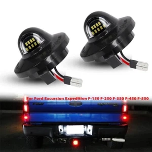 Xenon White Full LED License Plate Light Assembly For Ford F150 F250 etc - Bild 1 von 6