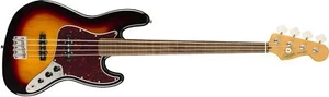 Squier Classic Vibe '60s Jazz Bass Fretless 3-Colour Sunburst - Picture 1 of 6