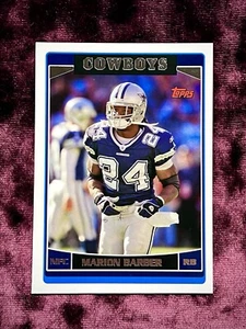 Marion Barber 2006 Topps RC #53 MINT Dal Cowboys Rookie Jersey Minnesota Gophers - Bild 1 von 2