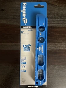 Empire True Blue em85.8 Magnetic Torpedo Level Die Cast Vari-Pitch Vial. NEW - Picture 1 of 6