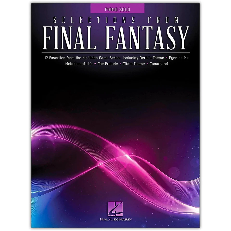 Seleções Hal Leonard de Final Fantasy para piano solo - Imagem 1 de 1