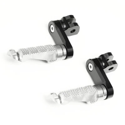 Silver R-FIGHT 1.5" Extended Front Foot Pegs For BMW R 1200 ST 03 04 05 06 07 — 第 1/4 张图片