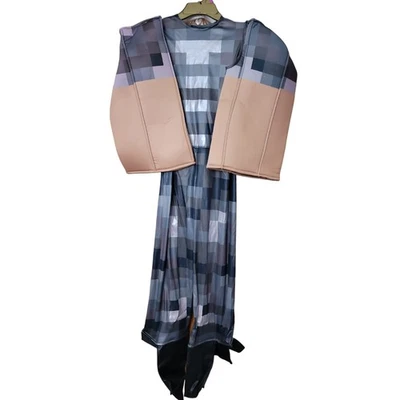 Маскировка Minecraft мальчика комбинезон маска Стив в Netherite доспехи Deluxe костюм - Изображение 1 из 3