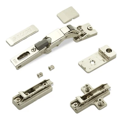 2x Salice Universalscharniere ab 8 mm dünne Türen mit/ohne Dämpfung Topfband - Bild 1 von 4