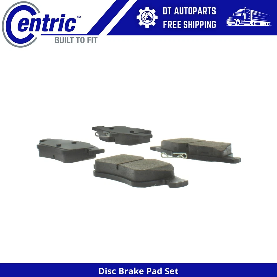 Para Peugeot 508 2012-2017 | Pastillas de freno de disco traseras céntricas | Semimetálicas Foto 1 de 4