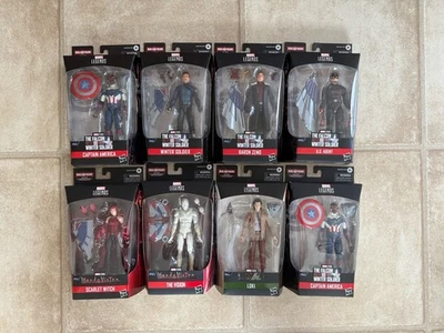 Estuche Completo BAF Marvel Legends Disney+ Capitán América Foto 1 de 4