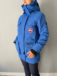 Canada Goose Expedition Parka PBI Royal Blue Size XS Authentic - Picture 1 of 17