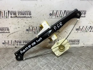 AUDI A3 8P 5 DOOR PASSENGER SIDE REAR WINDOW REGULATOR 8P4839461A 2004-2012 - Picture 1 of 4