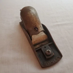 Antiguo Stanley Nº Avión de 18 bloques para carpintería y carpintería  - Imagen 1 de 8