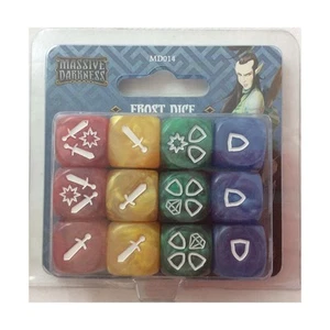 CMON Massive Darkness CMON Dados De Hielo (12) Nuevo - Imagen 1 de 1