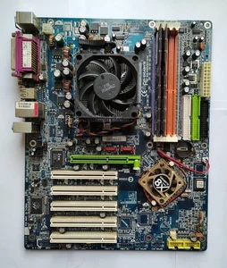 Gigabyte GA-K8NSC-939 Mobo with Athlon 64 3700+ CPU and 2GB RAM - Test OK! - Picture 1 of 9