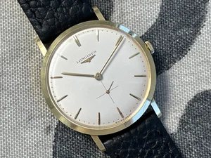 Vintage 1960 Longines 18ct Gold Dress Watch Ref.6999 Serviced - Picture 1 of 21