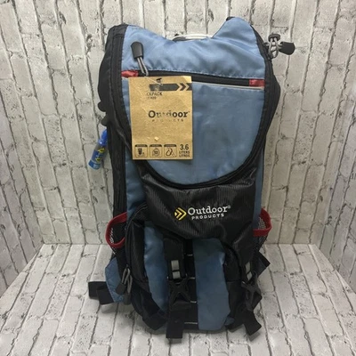 Outdoor products Hydration Pack Ripcord H2O Backpack 3.6 liters Hiking Blue - Image 1 of 4