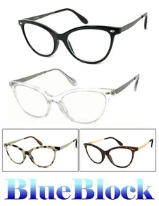 GAFAS BLOQUEADORAS DE LUZ AZUL OJO DE GATO UV JUEGOS LCD/LED/PANTALLA DE TV MUJERES NIÑAS - Imagen 1 de 16