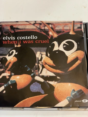 Elvis Costello - Signed / Autographed When I Was Cruel CD Cover