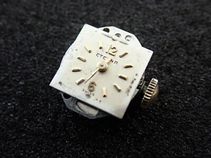 VINTAGE LADIES 15.6MM ETERNA WRIST WATCH MOVEMENT CAL. 880 - RUNNING - Picture 1 of 2