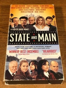 State And Main VHS VCR Video Tape Used Movie Alec Baldwin - Picture 1 of 6
