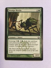 MTG Magic Miscut Misprint Drudge Beetle x1 Return to Ravnica NM