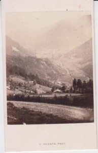 Photo CDV 5 Paysage VOSGES par Victor FRANK (1822-1879) Saint-Dié-des-Vosges. - Imagen 1 de 2