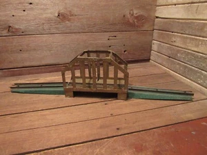 Vintage RARE 1920's Metal Bridge Scenic Landscaping Train Layout - Picture 1 of 12
