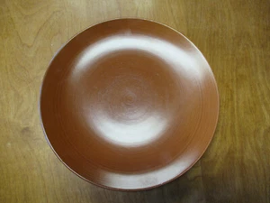 JCPenney Studio AVANT RUST Dinner Plate 11" Coupe Brushed 1 ea 7 available - Picture 1 of 5