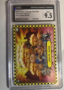 2010 Garbage Pail Kids Stickers Flashback Adam Bomb #72a 9.5 Mint - Picture 1 of 2