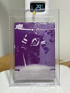 UD canvas Timo Meier 1 of 1 RARE Magenta printing plate - Picture 1 of 2