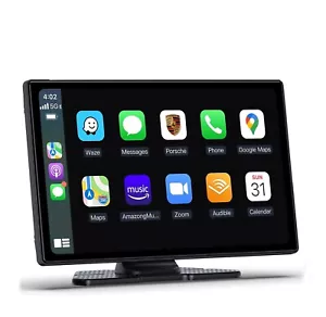 Portable CarPlay - Apple/Android - GPS - Bluetooth or Wired - Touch or Voice Use - Picture 1 of 4