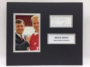 RAR Bruce Rioch Arsenal signed Photo Display + COA AUTOGRAMM HIGHBURY - Bild 1 von 3