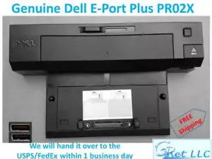 Dell Docking Station Replicator E Port Plus PR02X - Foto 1 di 3