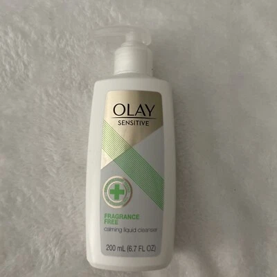 Limpiador facial sensible OLAY líquido calmante 6,7 oz mango de bomba sin fragancia Foto 1 de 2