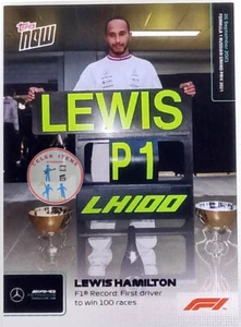 CROMO LEWIS HAMILTON TOPPS NOW #055 - Imagen 1 de 2