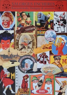 Catalogue vente enchères 2011 plaque émaillée cendrier Citroën Michelin Maggi - Photo 1/4