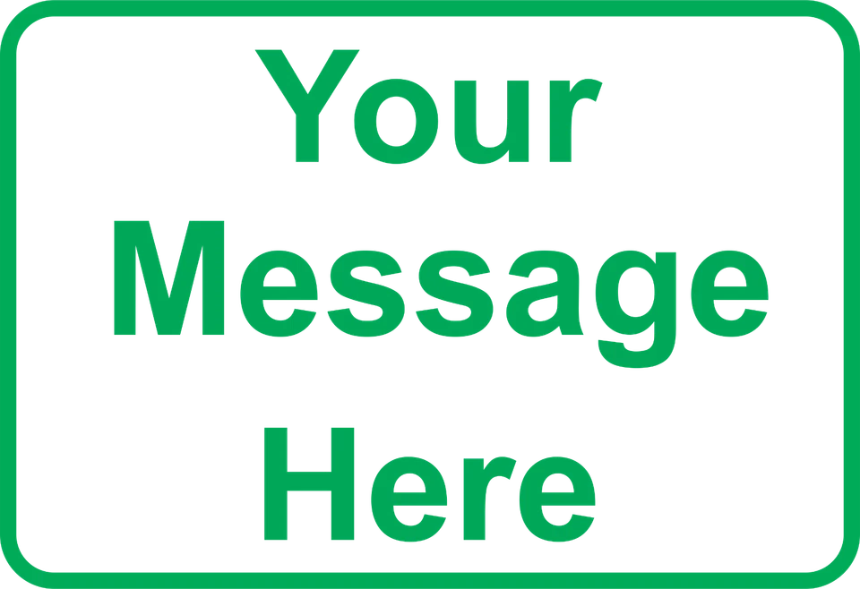 Nuevo Letrero Metal Aluminio Personalizado Personalizado con Texto Personalizado 8" x 12" Tamaño Foto 1 de 4