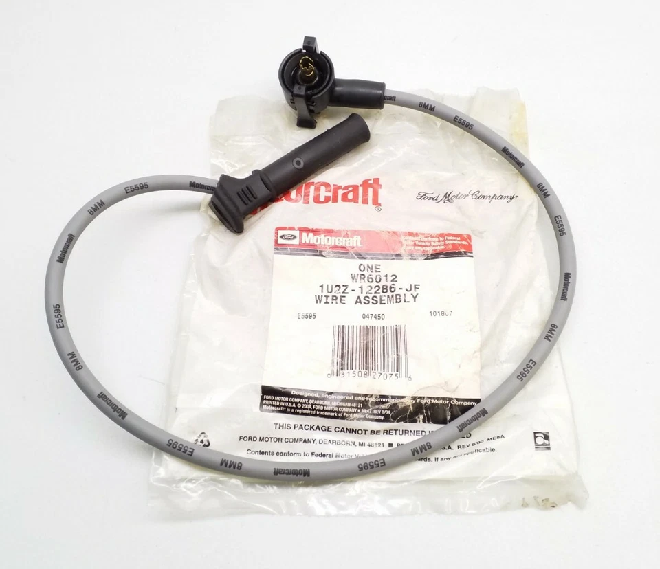 Conjunto de cables WR6012 Motorcraft 8 mm gris para Mercury Mountaineer 2002-2004 Foto 1 de 1