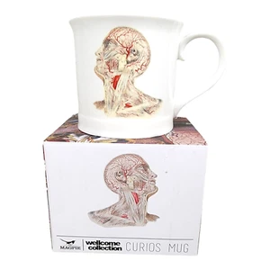 Rare Magpie Wellcome Collection Curios Mug Nervous System Anatomy Medical Gift - Picture 1 of 13