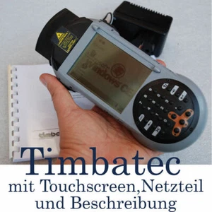 VANDALISMUSSICHER! TIMBATEC PDA POCKET PC TOUCHSCREEN WIN CE PPC LASERSCANNER OK - Bild 1 von 1