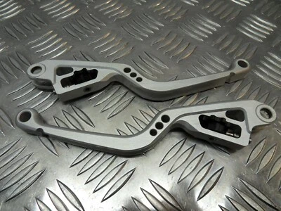 BMW R1200 F800 HP2 Billet machined adjustable brake & clutch levers 2003 to 2017 - Image 1 of 4