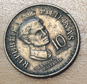 1977 Philippines 10 Sentimos - Picture 1 of 2