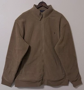 Polo Ralph Lauren Men's Brushed Fleece Jacket - Size 2XLT - Picture 1 of 11