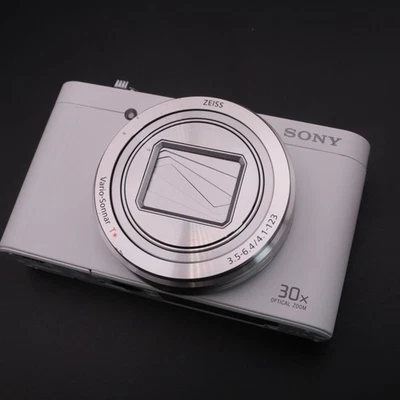 Sony Cyber-Shot DSC-WX500 18.2MP Digital Camera White [NEAR MINT] #2275 - Image 1 of 4