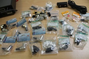 Monacor XLR-806 XLR Stecker und Neutrik XLR Audio Stecker Connector Konvolut - Bild 1 von 9