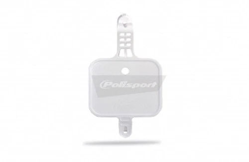 Placa numeradora blanca Polisport CRF50F - pieza duradera para motocicleta Foto 1 de 1