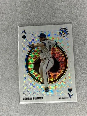 2022 Panini Mosaic - Aces Corbin Burnes #A-11 - Image 1 of 2