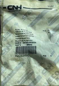 OEM Case New Holland Plastic Plugs 82033699 (QTY 15) - Picture 1 of 2